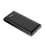 Baseus Mini JA powerbank 30000 mAh USB / USB-C PD / micro USB / Lightning 3A czarny (PPJAN-C01)