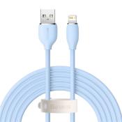 Baseus kabel Jelly Liquid USB - Lightning 2 m 2,4A niebieski