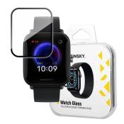 Wozinsky Watch Glass hybrydowe szkło do Xiaomi Amazfit Bip U czarny