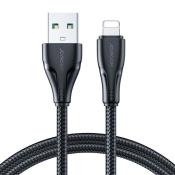 Joyroom kabel USB - Lightning 2.4A Surpass Series 2 m czarny (S-UL012A11)