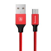 Baseus kabel Yiven USB - microUSB 1,5 m 2A czerwony