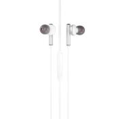 XO słuchawki przewodowe EP32 jack 3,5mm dokanałowe białe