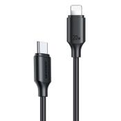 Joyroom kabel USB-C - Lightning 480Mb/s 20W 0.25m czarny (S-CL020A9)