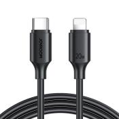 Joyroom kabel USB-C - Lightning 480Mb/s 20W 2m czarny (S-CL020A9)