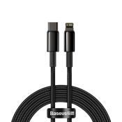 Baseus kabel Tungsten PD USB-C - Lightning 2,0 m czarny 20W