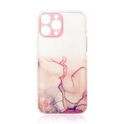Marble Case etui do Samsung Galaxy A52s 5G / A52 5G / A52 4G żelowy pokrowiec marmur różowy