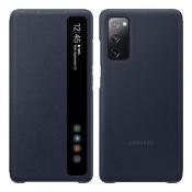 Samsung Smart Clear View Standing Cover futerał antybakteryjne etui z inteligentną klapką Samsung Galaxy S20 FE 5G niebieski (EF-ZG780CNEGEE)
