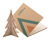 karta/kartka świąteczna - choinka Creax Eco