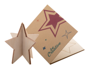 karta/kartka świąteczna - gwiazda Creax Eco