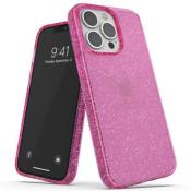 Etui Adidas OR Protective na iPhone 13 Pro / 13 Clear Case Glitter - różowe 47121