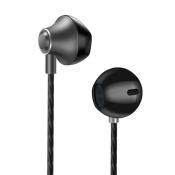 XO Słuchawki przewodowe S23 jack 3,5mm czarne