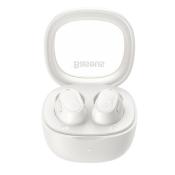 Baseus Bowie WM02 słuchawki bezprzewodowe TWS Bluetooth 5.3 biały (NGTW180002)