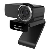 Ausdom kamera internetowa Full HD 1080p z mikrofonem na laptopa monitor komputer czarny (AW635)