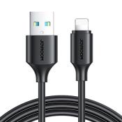 Joyroom kabel do ładowania / transmisji danych USB - Lightning 2.4A 2m czarny (S-UL012A9)