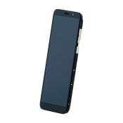 LCD + Panel Dotykowy Motorola Moto E6 Play 5D68C15720 czarny z ramką oryginał