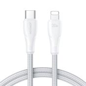 Joyroom kabel USB C - Lightning 20W Surpass Series do szybkiego ładowania i transferu danych 2 m biały (S-CL020A11)