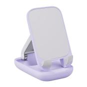 Regulowany stojak na telefon Baseus Seashell Series - fioletowy