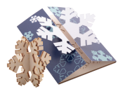 karta/kartka świąteczna - płatek śniegu Creax Plus