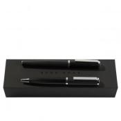 Zestaw upominkowy HUGO BOSS długopis i pióro wieczne - HSI1062B + HSI1064B