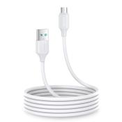 Joyroom kabel USB-A - Micro USB 480Mb/s 2.4A 2m biały (S-UM018A9)