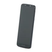 LCD + Panel Dotykowy Motorola Moto G6 Play XT1922 XT1922-3 5D68C10049 5D68C10049RR czarny z ramką oryginał