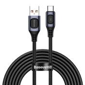 Baseus kabel Flash USB - USB-C 2,0 m 5A szary