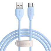 Baseus kabel Jelly Liquid USB - USB-C 1,2 m niebieski 100W