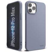 Ringke Air S ultracienkie żelowe etui pokrowiec iPhone 12 Pro Max szaroniebieski (ADAP0033)