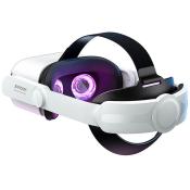 Joyroom pasek Oculus Quest 2 regulowana elastyczna opaska biały (JR-QS1)