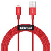 Baseus Superior kabel USB - Lightning 2,4 A 2 m czerwony (CALYS-C09)