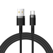 Joyroom kabel przewód USB - USB Typ C Quick Charge 2,4A 1,2m czarny (S-1224N2 Black)