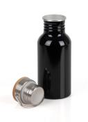 Aluminiowa butelka ECO TRANSIT, czarny