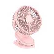 Joyroom CheerSummer wiatrak wentylator biurkowy przenośny zdalnie sterowany różowy (JR-CY363-RC pink)