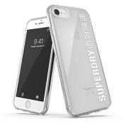 Etui SuperDry Snap na iPhone 6 / 6S/7 / 8 / SE 2020 / SE 2022 Clear Case - białe 41573