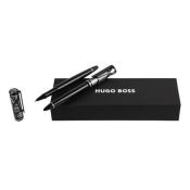 Zestaw upominkowy HUGO BOSS długopis i pióro kulkowe - HSS3084B + HSS3085B