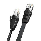 Ugreen kabel LAN Ethernet Cat.8 U/FTP płaski 1m czarny (NW134)
