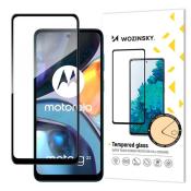 Wozinsky super wytrzymałe szkło hartowane Full Glue na cały ekran z ramką Case Friendly Motorola Moto G22 czarny