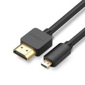 Ugreen kabel przewód Micro HDMI - HDMI 3m czarny (HD127)