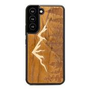 Etui drewniane na Samsung Galaxy S22 Bewood Góry Imbuia