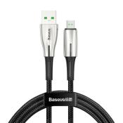 Baseus kabel Waterdrop USB - microUSB 2,0 m 4A czarny