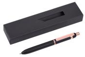 Metalowy długopis COPPER PEN, czarny, miedź