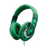 Trust słuchawki przewodowe nauszne Sonin Kids zielone moro
