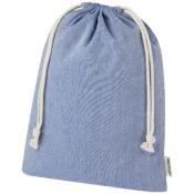 Pheebs torba na prezent z bawełny z recyklingu o gramaturze 150 g/m2 i z certyfikatem GRS, duża o pojemności 4 l
