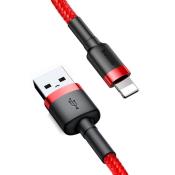 Baseus kabel Cafule USB - Lightning 2,0 m 1,5A czerwony