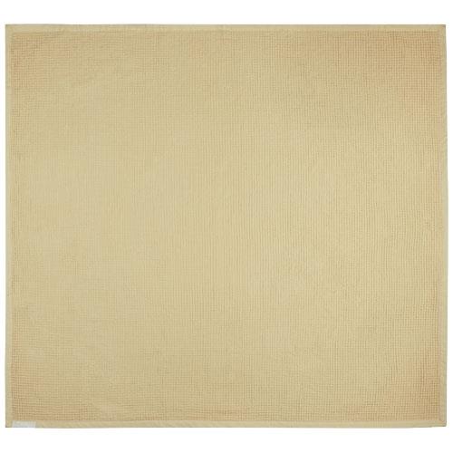 Abele koc z bawełny o waflowej strukturze o wymiarach 150 x 140 cm .jpg