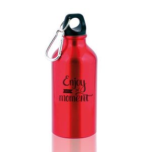 Bidon aluminiowy 400 ml, z karabinczykiem / Freshy.jpg