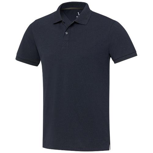 Emerald koszulka polo unisex z recyklingu z krótkim rękawem