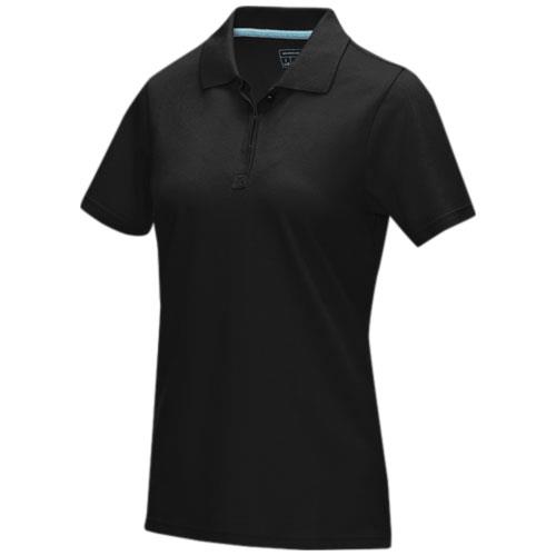 Graphite short sleeve women’s organic polo