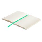 Notatnik Carmona 130x210/80k linia, zielony/biały.jpg
