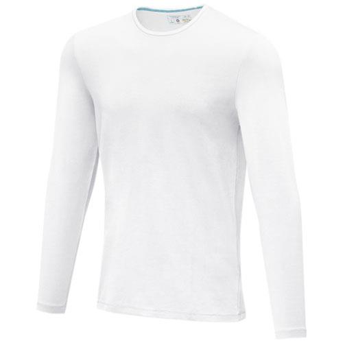 Ponoka long sleeve men's organic t-shirt